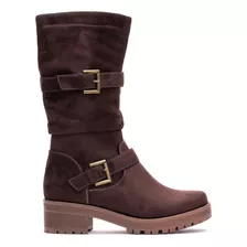 Bota Mujer Camel Menci Chancleta