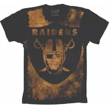  Camiseta Oakland Raiders Feminina E Masculina N F L