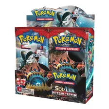 Booster Box Pokemon Sol E Lua Invasão Carmim