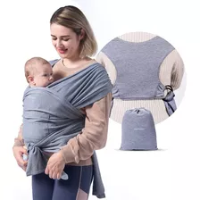 Momcozy Baby Wrap Carrier Slings, Fácil De Usar, Portabebés 