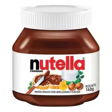 Nutella Ferrero 140g Pasta De Avellanas Y Cacao