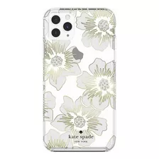 Funda Para iPhone 12 Pro Max- Transparente/flores Kate Sp...