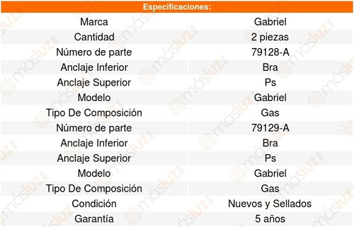 Kit2 Amortiguadores Delanteros Nissan Altima L4 2.5l 01/12 Foto 4