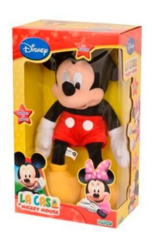 Muñeco Mickey Peluche Luminoso, Disney Original Ditoys