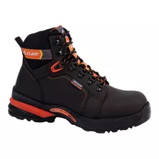 Bota De Trabajo Cliff Café Para Hombre 6102 S/casco