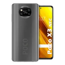 Estuche Transparente Space Para Xiaomi Poco X3 Acrilico