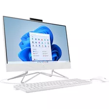 Hp All-in-one 24-df1004la Intel Core I3-1115g 4gb 1tb 256gb Color Blanco