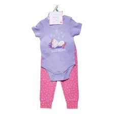 Conjunto De Bebé Body + Pantalón ( Talla 9-12 Meses)