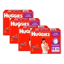 Fralda Roupinha Huggies Supreme Care M Kit C/4 36 Unidades