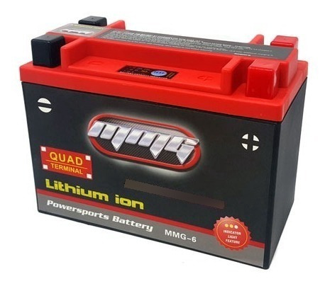 Bateria De Lithium Para Moto Mmg-6 Reemplaza: Ytx20 Ytx20hbs
