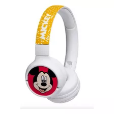 Audífonos Bluetooth Disney Mickey Blanco Amarillo