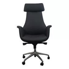 Silla De Oficina Diseño Elevado Asiento Ajustable Ejecutiva