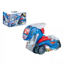 Auto Dragon Transformer Dinosaurio Luz Sonido Movimiento 15c