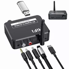 3 En1 Receptor Bluetooth Reproductor Usb 3.5mm Simulación Di