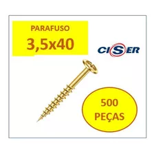 Parafuso Philips Flangeado 3,5x40 Mdf - Caixa Ciser 500un