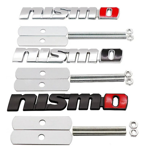 Pegatina 3d Metallic Nismo Badge For Nissan Tiida Skyline Foto 3