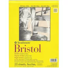 Strathmore 300series Bristol Smooth Liso Sketch 9x12 Art Pro