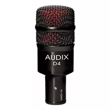 Micrófono Dinámico Para Instrumentos Audix D4 Con 1 Año De G