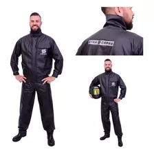 Capa De Chuva Motoqueiro Motoboy Conjunto Impermeável Frio