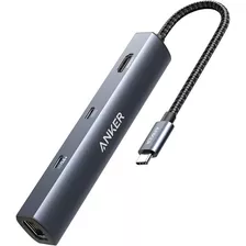 Hub Usb C Anker, Con Suministro De Energía De 65 W, Hdmi