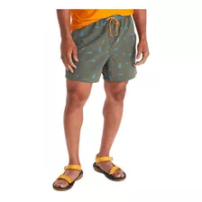 Short Trekking Hombre Marmot Juniper Springs Short 5 Verde