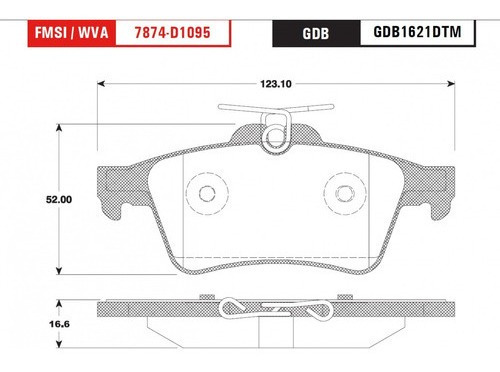 Balata Trasera Ceramica Trwp Jaguar S-type 2006 Foto 2