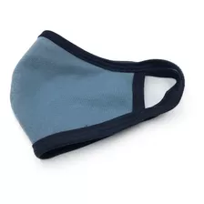 Barbijo Tejidos Tapa Cubre Boca Reutilizable Lavable Azul