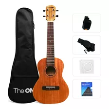 The One Kit De Ukelele Soprano De Caoba De 21 Pulgadas Para.