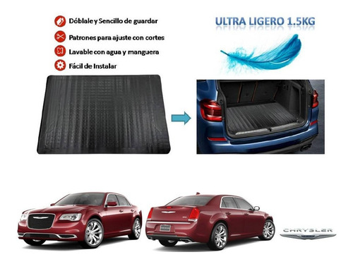 Tapete Cajuela Universal Ligero Chrysler 300 2015 A 2020 Foto 2