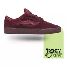 Lakai Cambridge Burgundy Suede