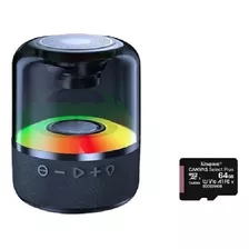 Altavoz Bluetooth Subwoofer Altavoz Transparente Portátil Sd