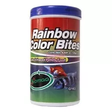 Biomaa Alimento Rainbow Color Bite 140 G Peces Acuario Pecera Color Saludables Nutritivos