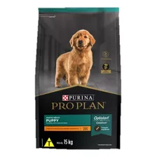 Ração Pro Plan Cães Filhotes Médios Sabor Frango - 15 Kg