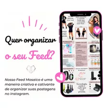 Feed Organizado Em Mosaico - Para Instagram.