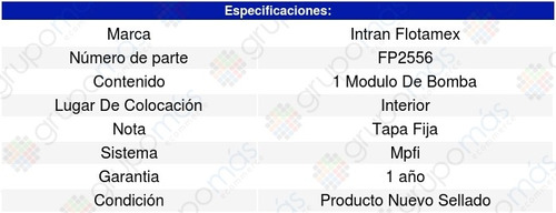 Mdulo Bomba Gasolina Ford Focus Zx3 2.0l L4 00-02 Intran Foto 3