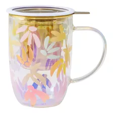 Mug Bhoro Brushed Flowers 470 Ml