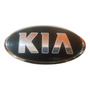 Emblema Kia Color Negro Mide 12cm De Largo Y 6cm De Ancho Kia CERATO