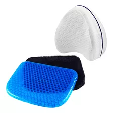 Almohada Para Piernas + Asiento Gel Ortopédico De Sillas