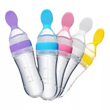 Mamadera Con Cuchara Dosificadora Para Bebés Niños Y Niñas