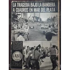 Revista Asi 577 1967 Automovilismo Palito Ortega Apolo Tenco