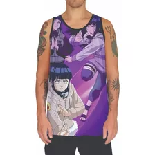 Camiseta Regata Masculina Hinata Hyuga Shippuden Naruto 5