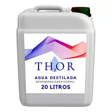 Agua Destilada, Bidestilada, Tridestilada Thor 20 Litros