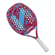 Raquete De Beach Tennis Vammo Next Gen Cor Rosa E Azul