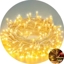 Guirnalda 100 Luces 10m Arbol Decoraciones Navideñas Navidad