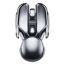 Mouse Sem Fio Recarregável Wireless Ergonômico Premium Metal