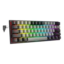 Teclado Mecánico Eyooso Z11 Rgb Switch Red 60%