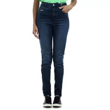 Calça Feminina Jeans Azul Confortavel Social Envio Rapido