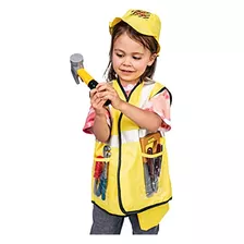Dress Up America Construction Worker Role-play Set - Disfraz