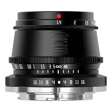 Lente Ttartisan 35mm F1.4 Enfoque Manual Canon M