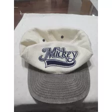 Gorra Con Visera Mickey Antigua